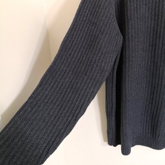 NWOT Eddie Bauer 100% Cotton Crew Neck Sweater Charcoal Gray Size XL Tall - Picture 2 of 6